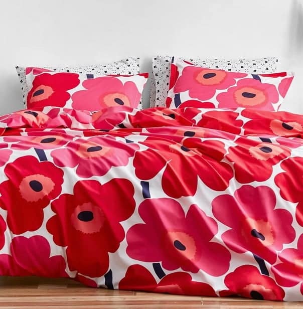 Unikko Comforter & Sham Set